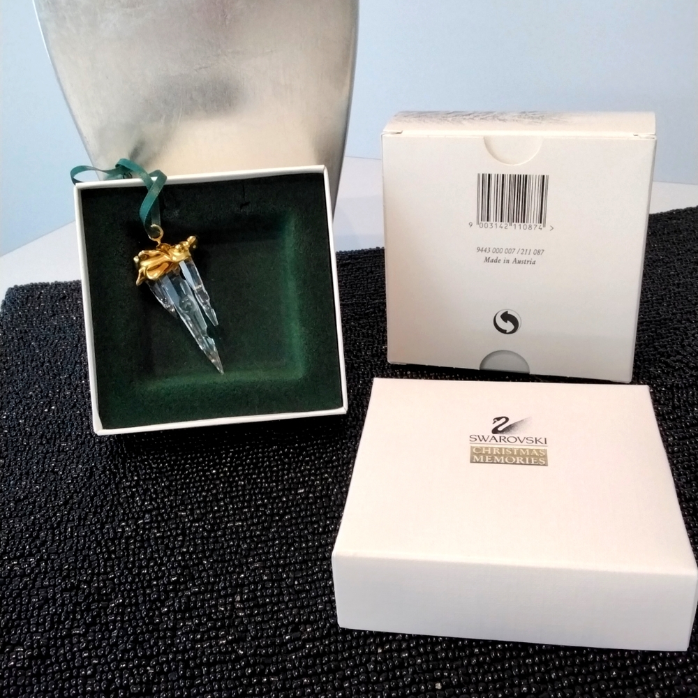 Swarovski Crystal Icicle ornament (#211 087)